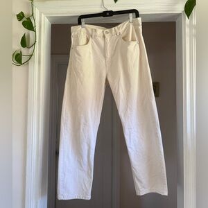 Kotn 100% cotton white pants size 32